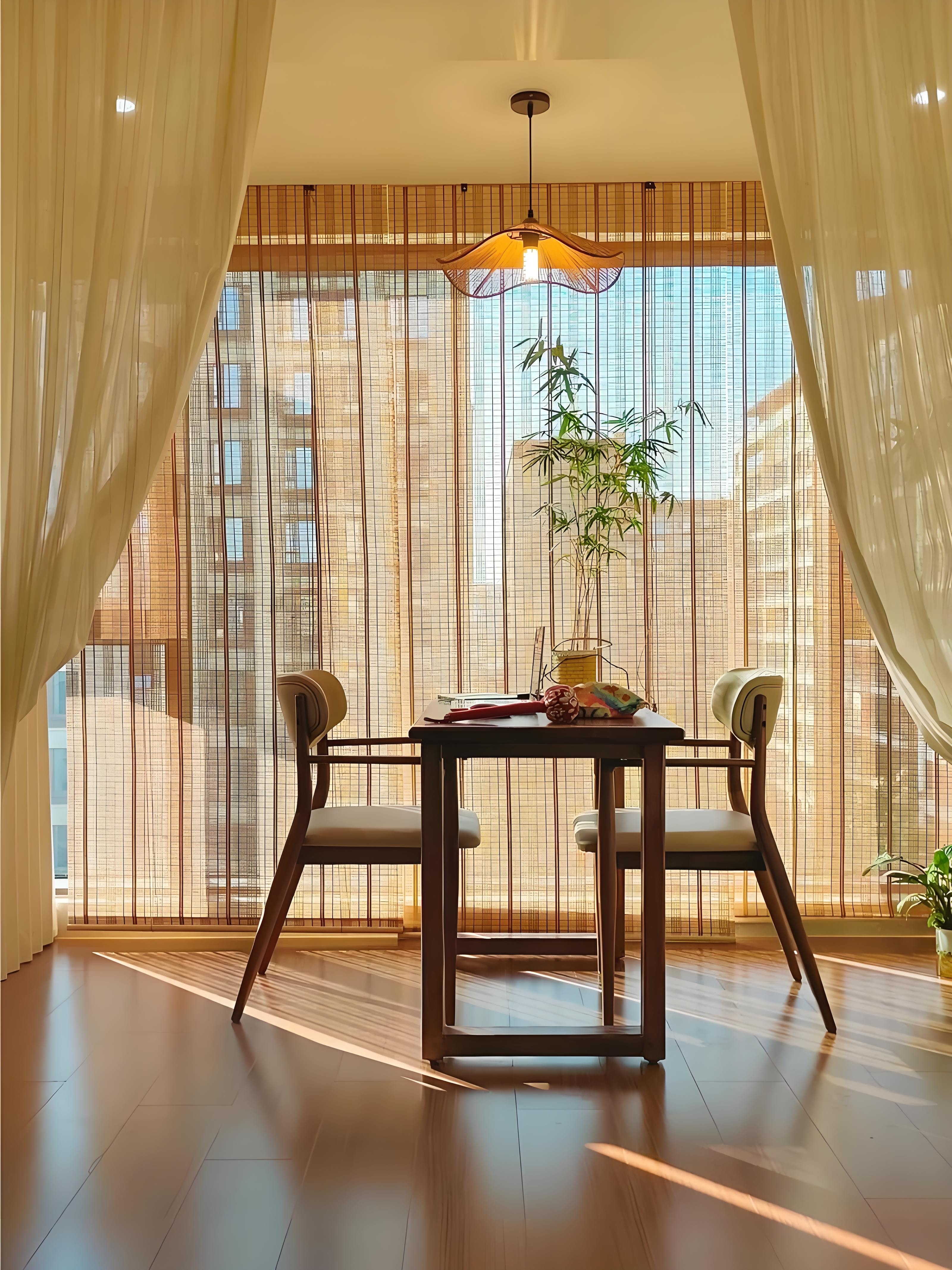 Bamboo blinds