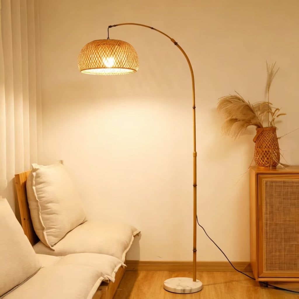 Bamboo Floor Lamp FL-001