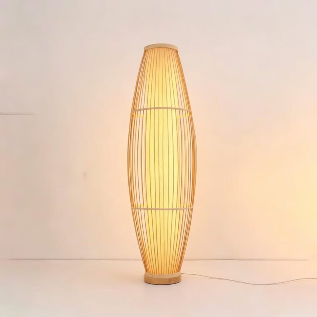 Bamboo Floor Lamp FL-003