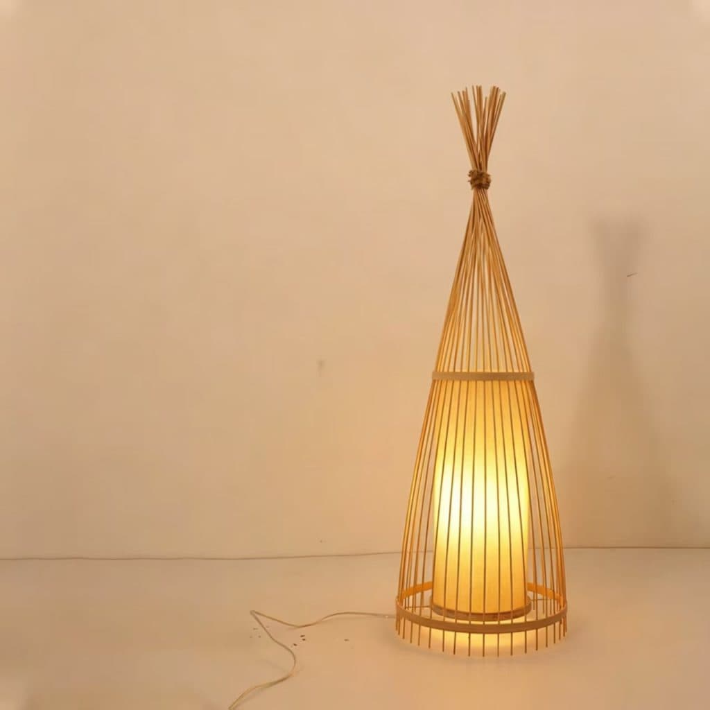 Bamboo Floor Lamp FL-004