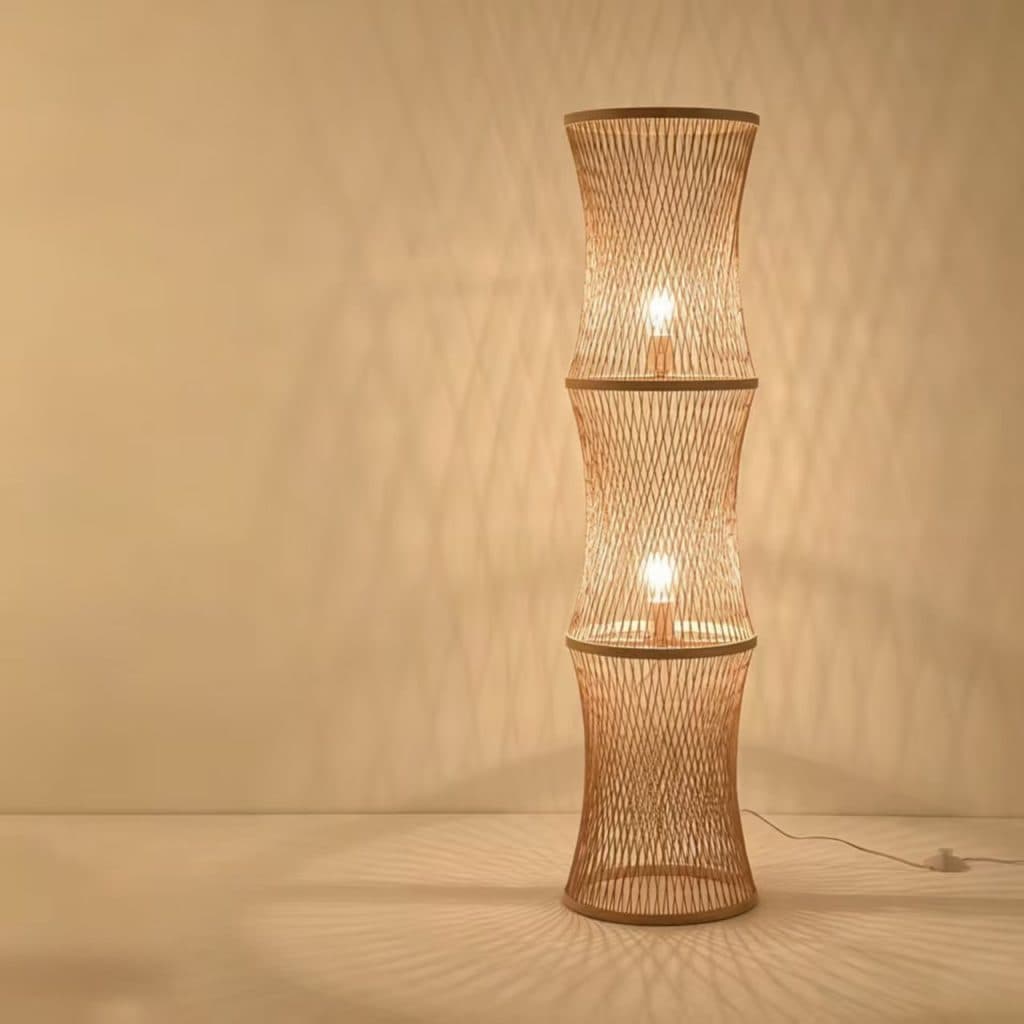Bamboo Floor Lamp FL-006