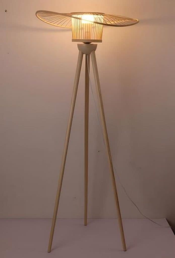 Bamboo Floor Lamp FL-012