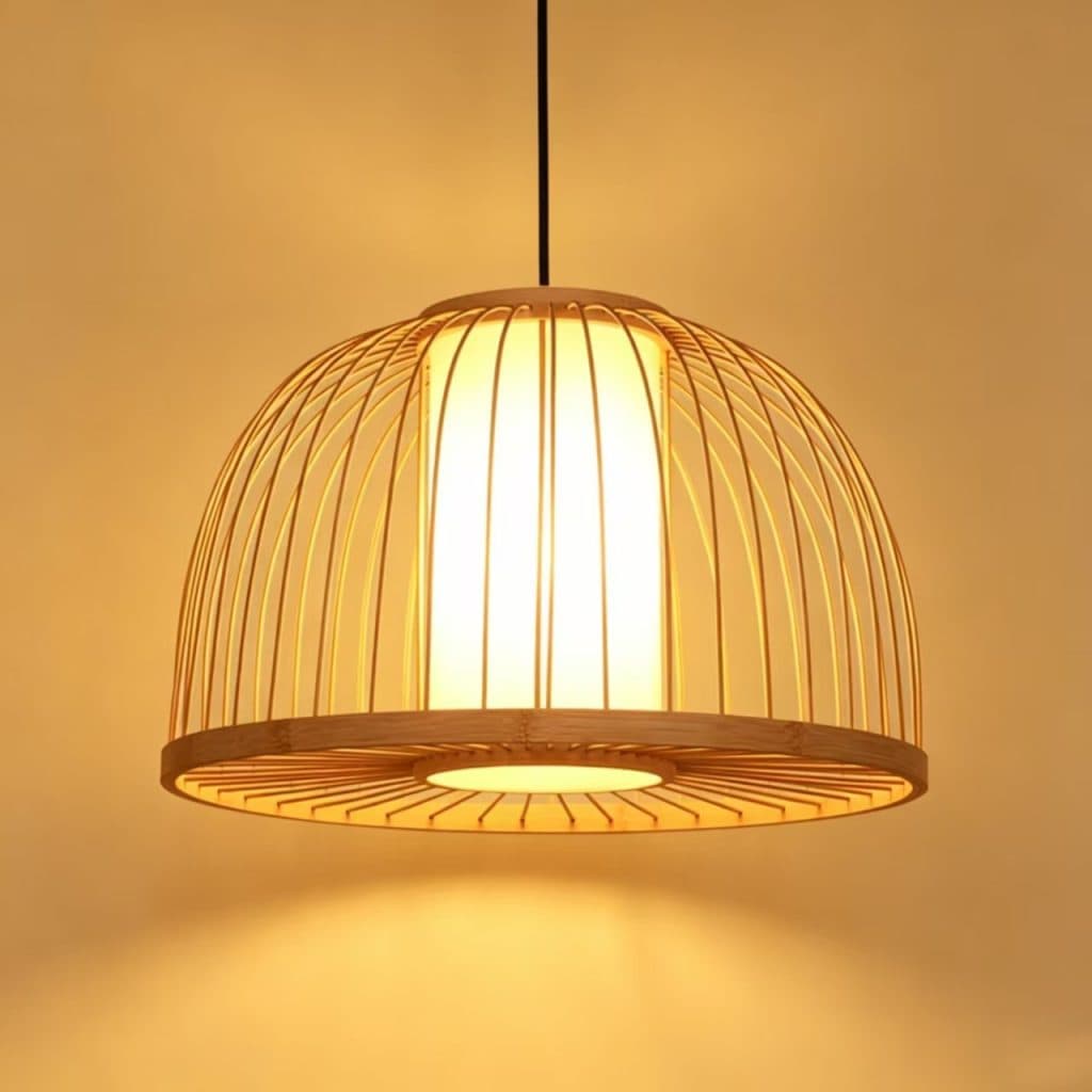 Bamboo Pendant Light PL-007