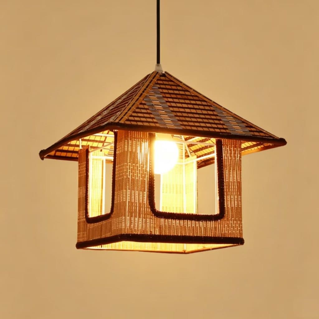 Bamboo Pendant Light PL-009
