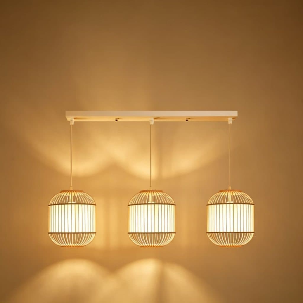 Bamboo Pendant Light PL-015