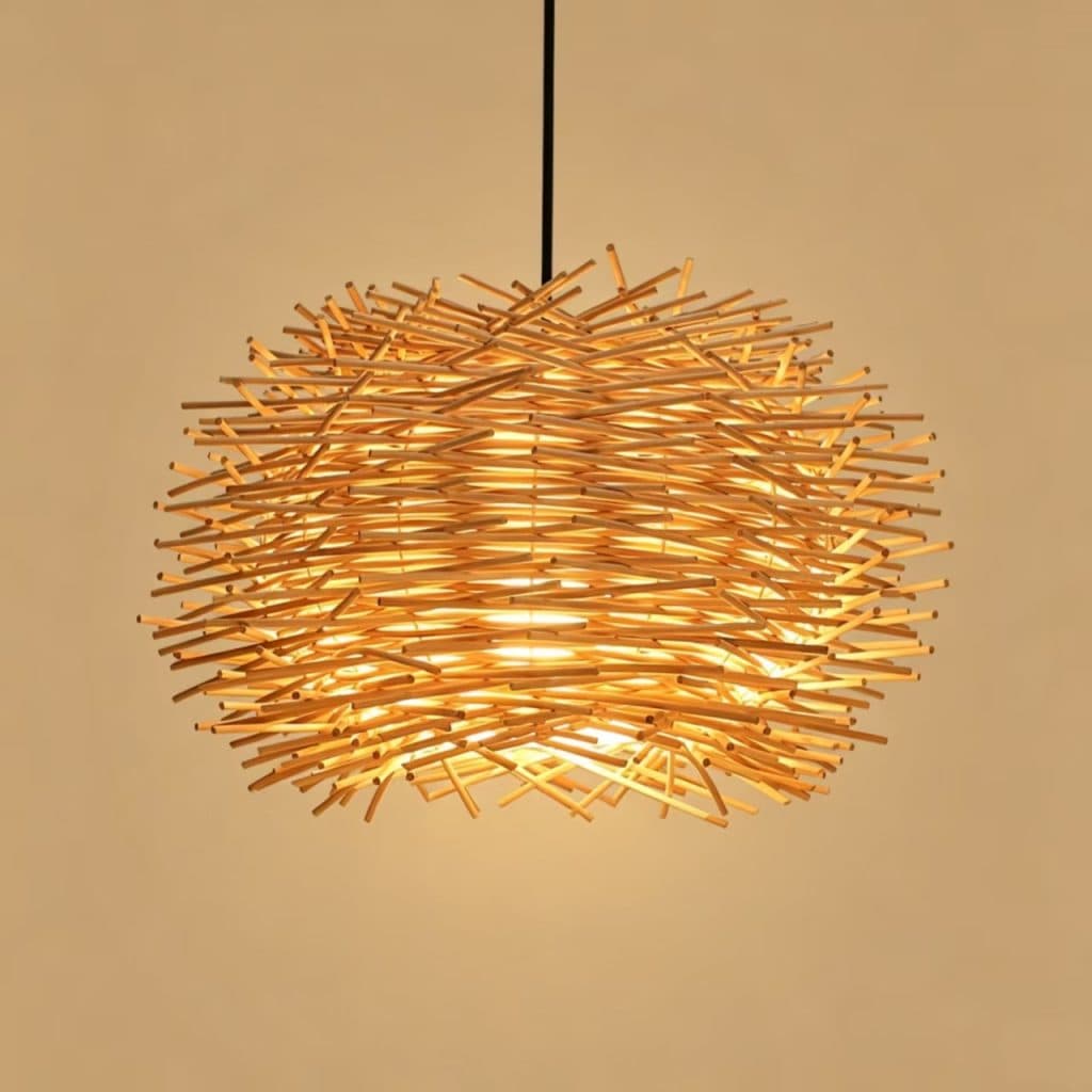 Bamboo Pendant Light PL-019