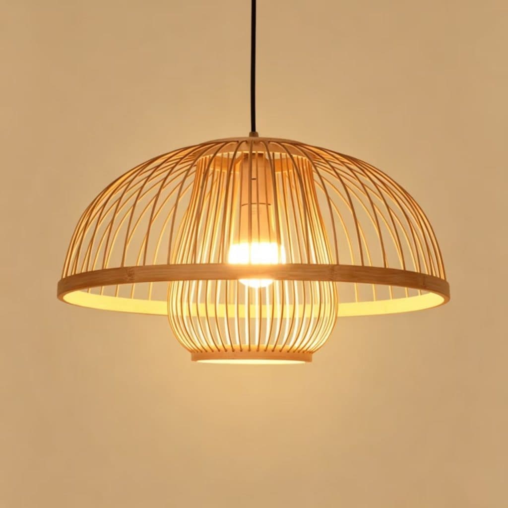 Bamboo Pendant Light PL-021