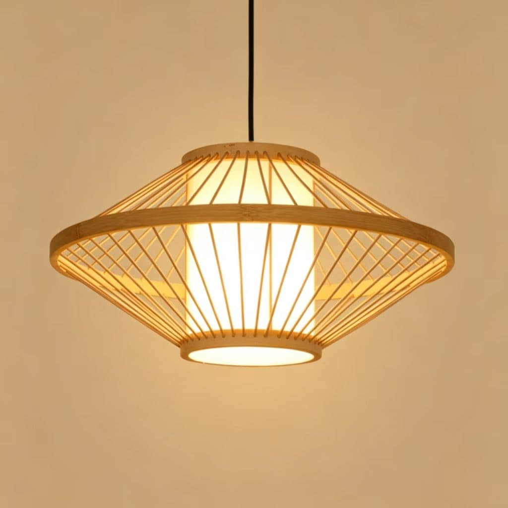 Bamboo Pendant Light PL-023