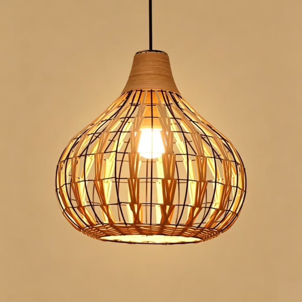 Bamboo Pendant Light PL-025