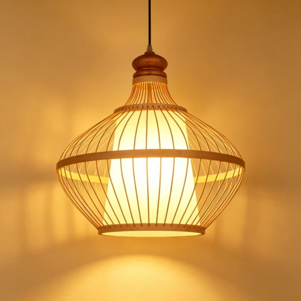 Bamboo Pendant Light PL-033