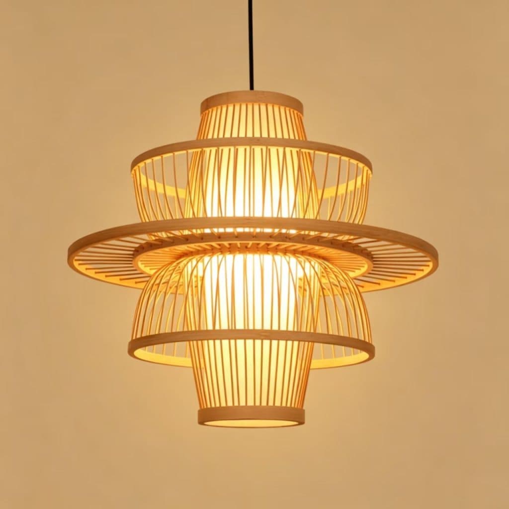 Bamboo Pendant Light PL-037
